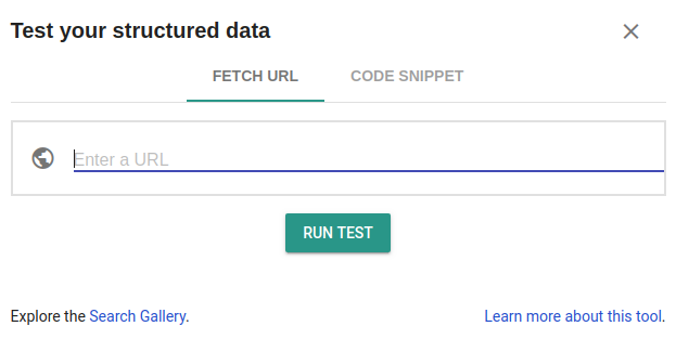 How to test schema